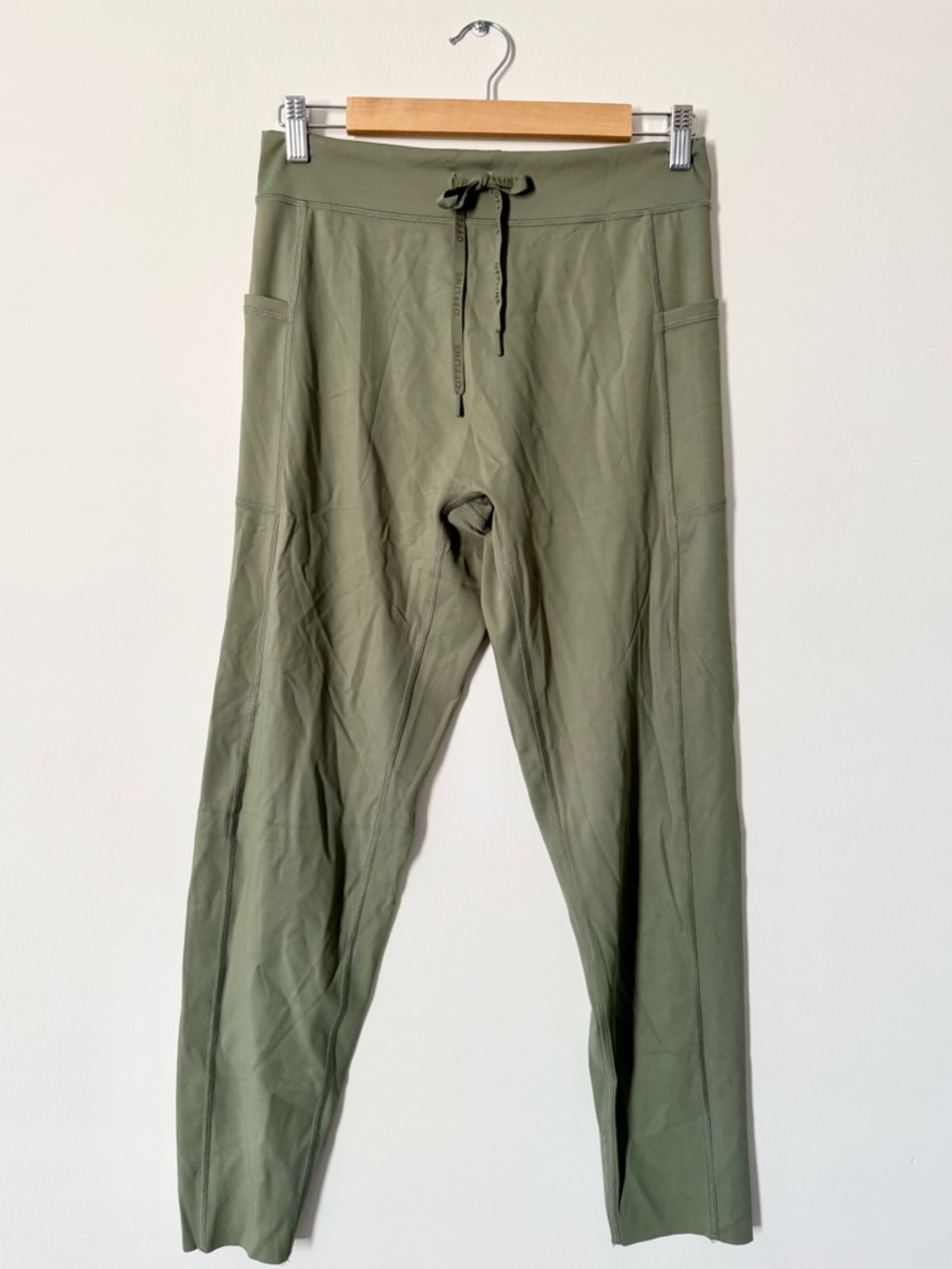 Aerie OFFLINE Green 7/8 High Waisted Leggings Size XL